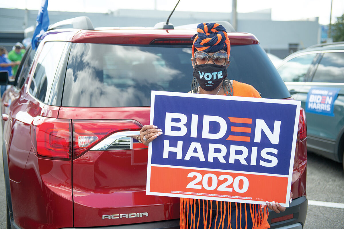 Rally participant